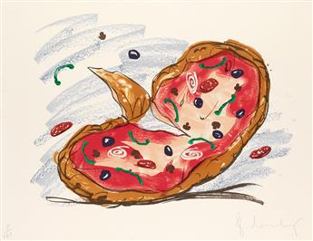 CLAES OLDENBURG Pizza/Palette.